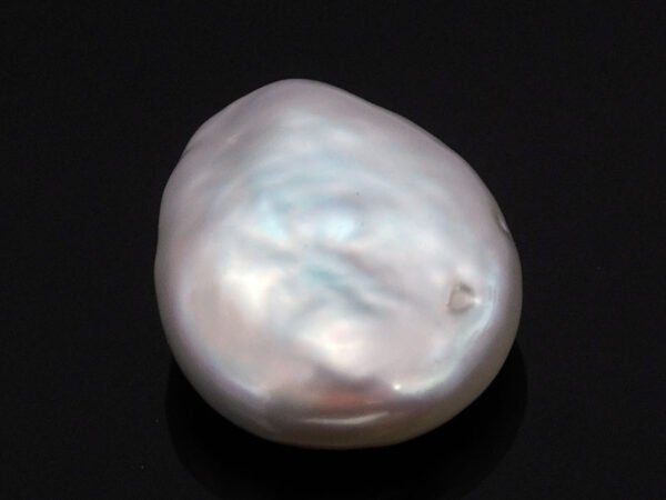 Keshi Pearl Moti 5.92 carat back view irregular baroque surface