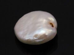 Keshi Pearl Moti 5.94 carat back view irregular baroque surface