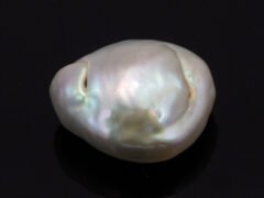 Keshi Pearl Moti 6.05 carat back view irregular baroque surface