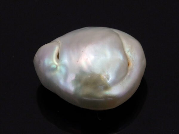 Keshi Pearl Moti 6.05 carat back view irregular baroque surface