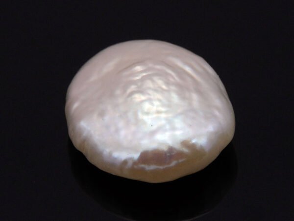 Keshi Pearl Moti 6.10 carat back view irregular baroque surface