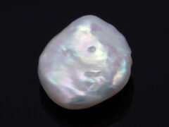 Keshi Pearl Moti 6.11 carat back view irregular baroque surface