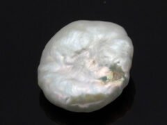 Keshi Pearl Moti 6.12 carat back view irregular baroque surface