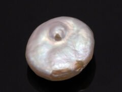 Keshi Pearl Moti 6.21 carat back view irregular baroque surface