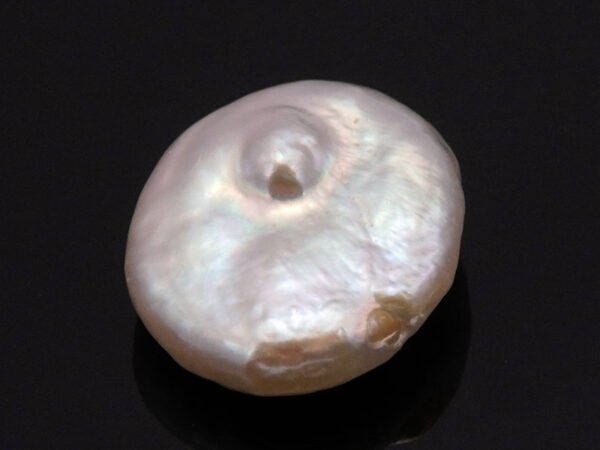 Keshi Pearl Moti 6.21 carat back view irregular baroque surface
