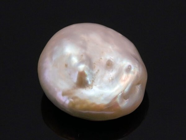 Keshi Pearl Moti 6.23 carat back view irregular baroque surface