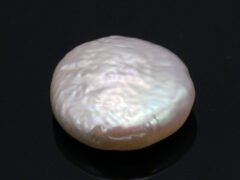 Keshi Pearl Moti 6.32 carat back view irregular baroque surface