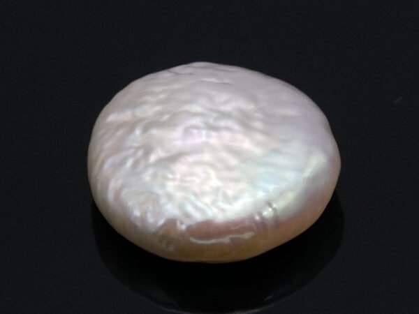 Keshi Pearl Moti 6.32 carat back view irregular baroque surface
