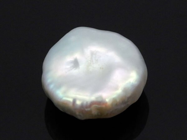Keshi Pearl Moti 6.43 carat back view irregular baroque surface