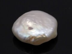Keshi Pearl Moti 6.74 carat back view irregular baroque surface